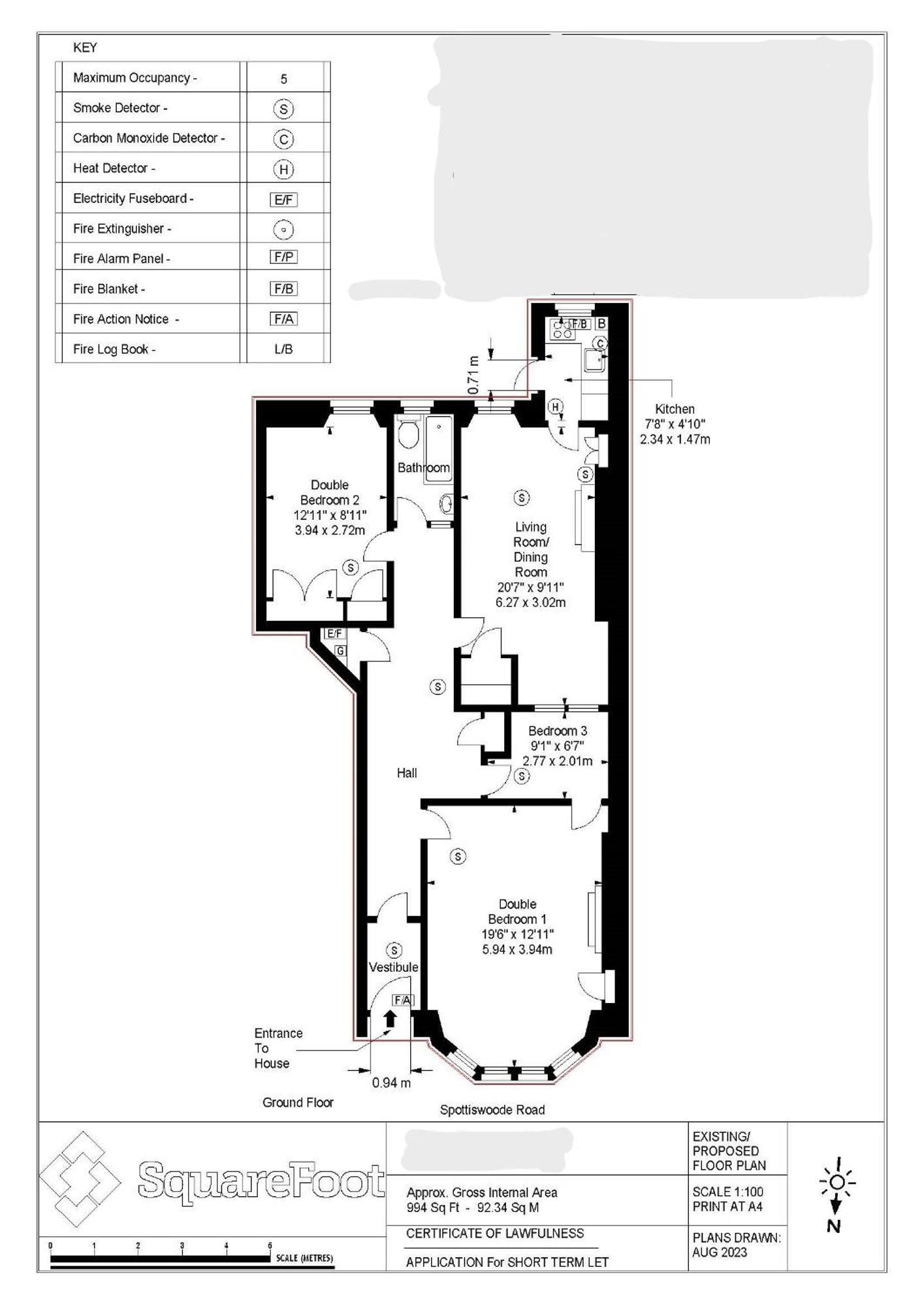 The Edinburgh Address - Classic Marchmont Charm *