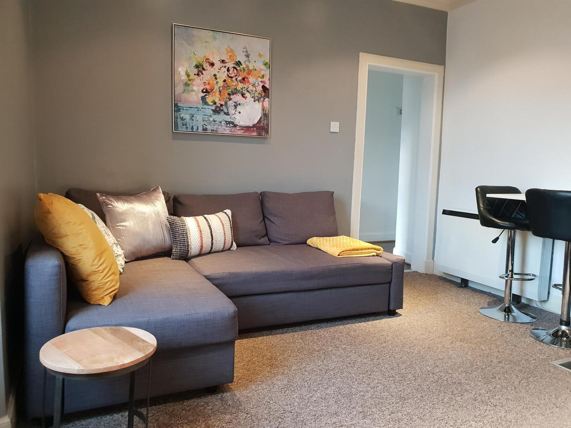The Broughton - Modern 1 Bed Flat - Walking Distance From Centre Apartment