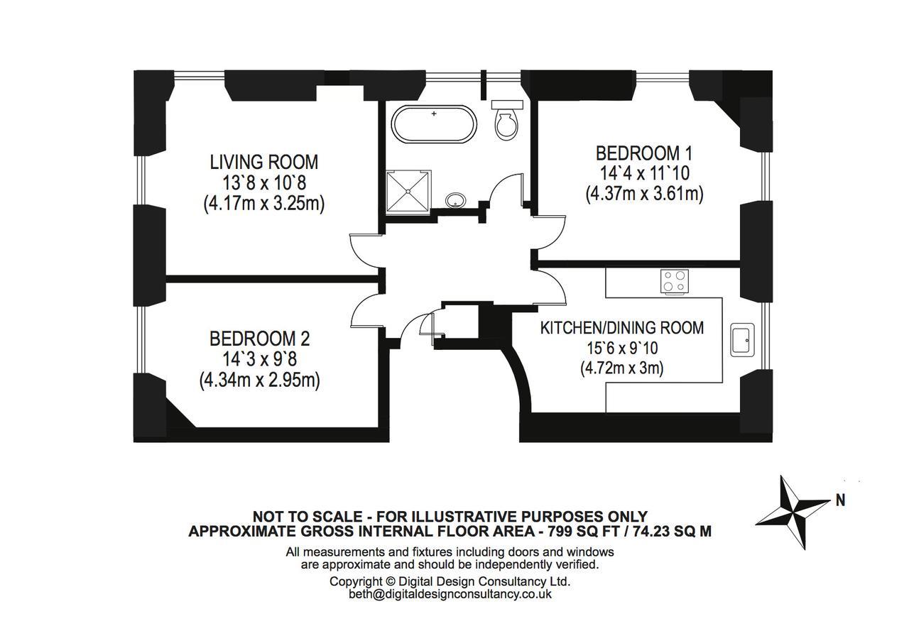 Apartment The Raeburn Place Edinburgh