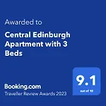 Traveller Award Winner 2024 - Edinburgh Apartment With 3 Beds