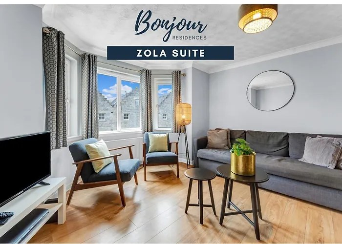 West End 2Br-1Ba - Free Parking By Bonjour Residences Edinburgh