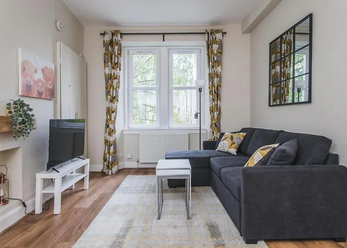 New Sleek 1Bd Edinburgh City Centre Stay