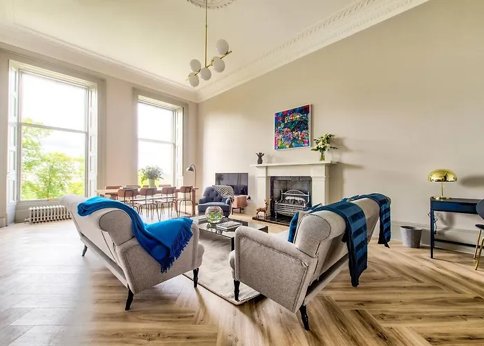Ainslie Place: Amazing Georgian Apt Garden&View