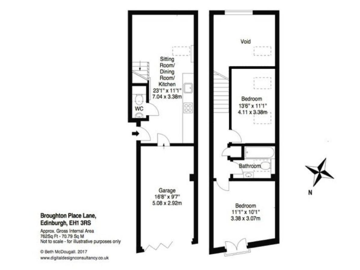 Apartment The Broughton Mews *