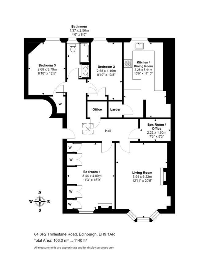 Luxury Apt Close To Meadows, Arthur Seat, Old Town Apartment EDI