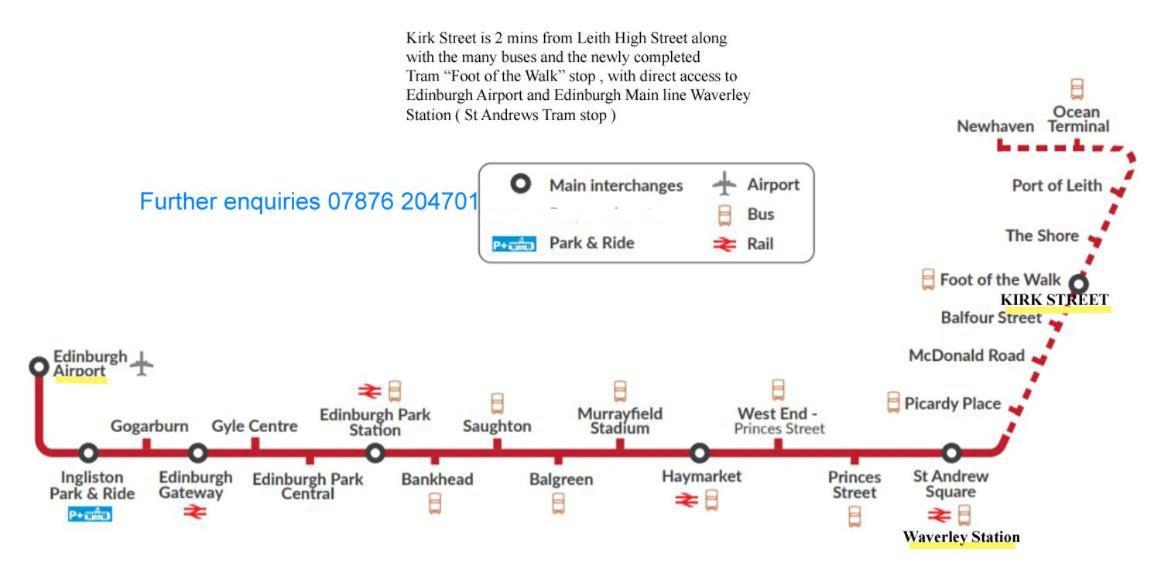 Traditional 3 Bedroom Quiet Duplex Flat By High St, Trams And Buses - Just 1-5 Miles To Centre Edinburgh