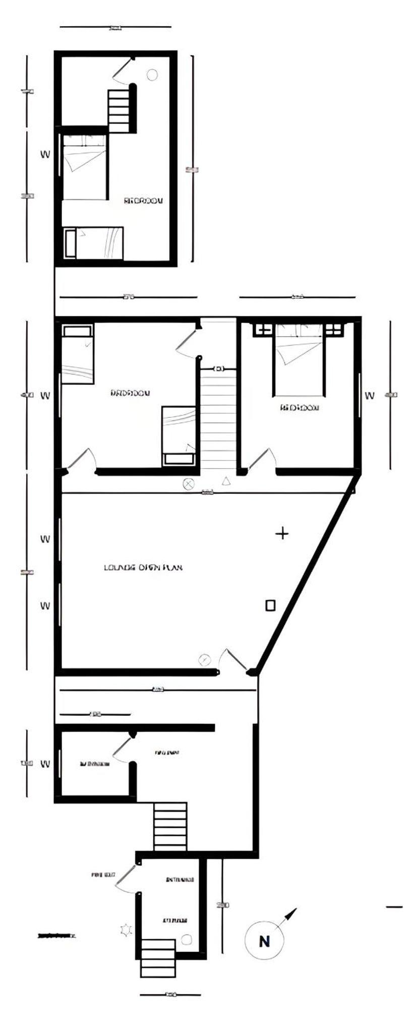 Apartment Traditional 3 Bedroom Quiet Duplex Flat By High St, Trams And Buses - Just 1-5 Miles To Centre *