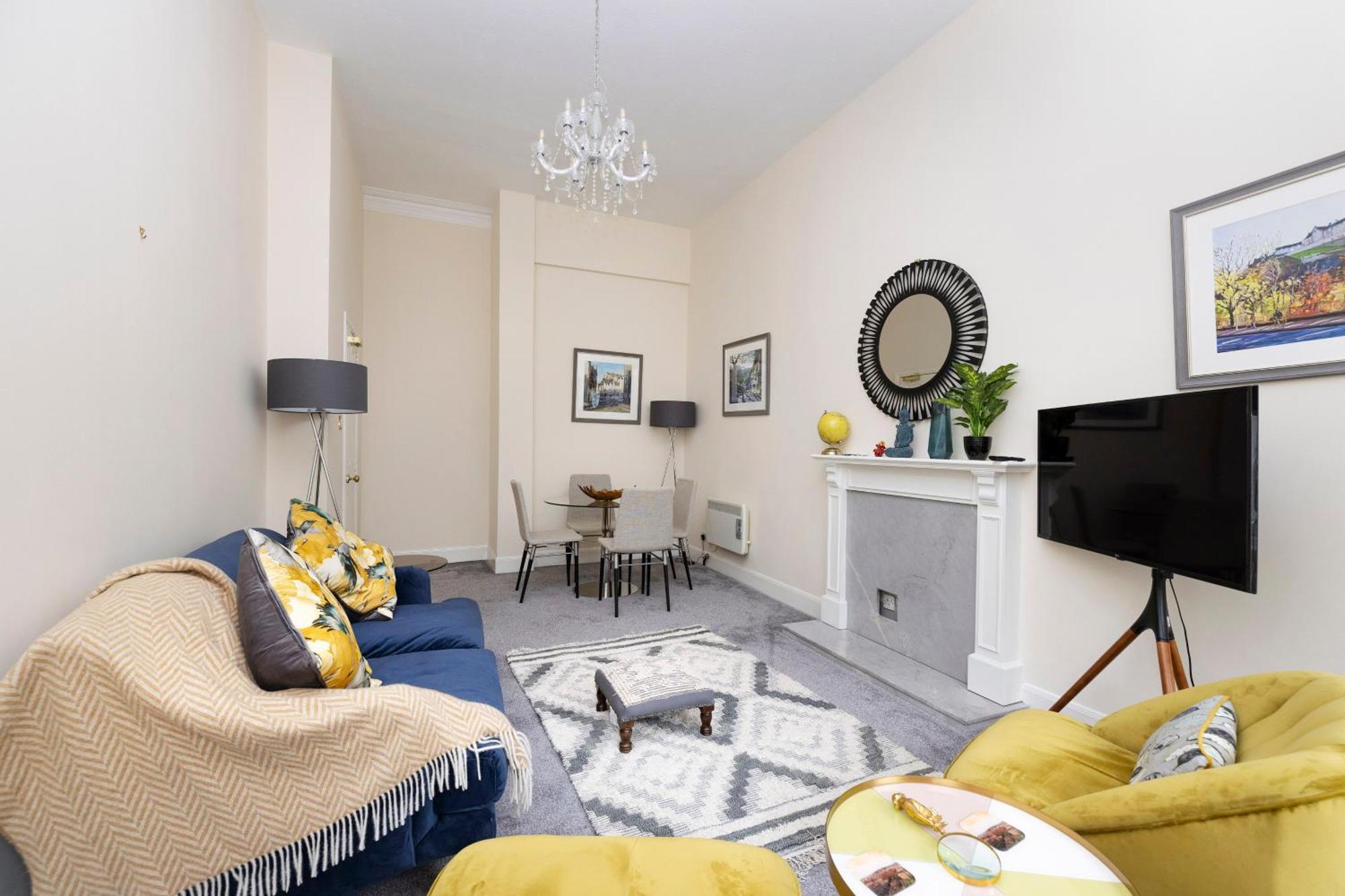 Apartment Stylish 2-bedroom Old Town Next To Royal Mile *