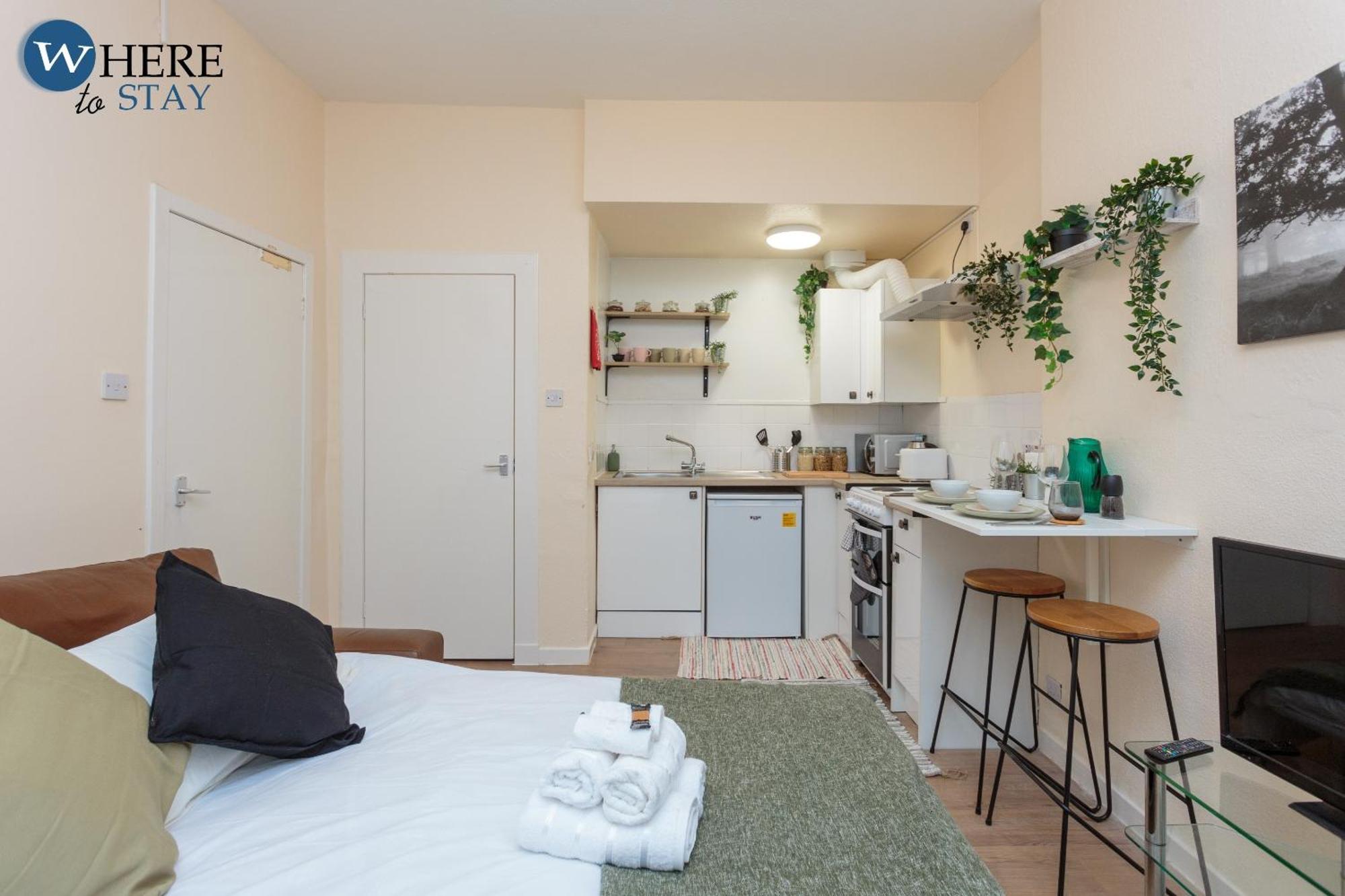 Cosy 1 Bed Flat Near City Centre Apartment EDI