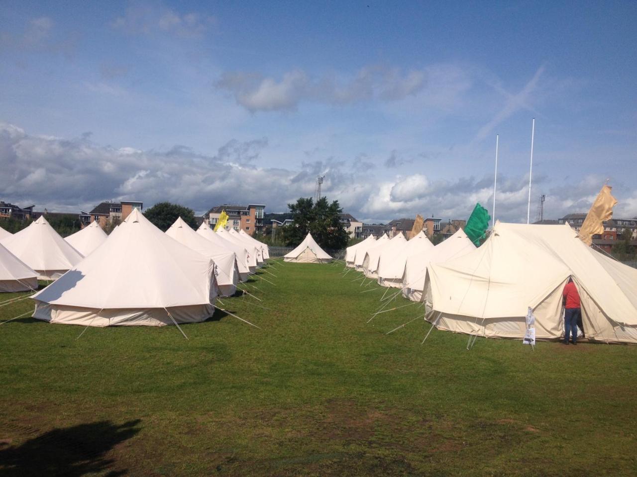 Festival Pop Up Luxury tent Edinburgh