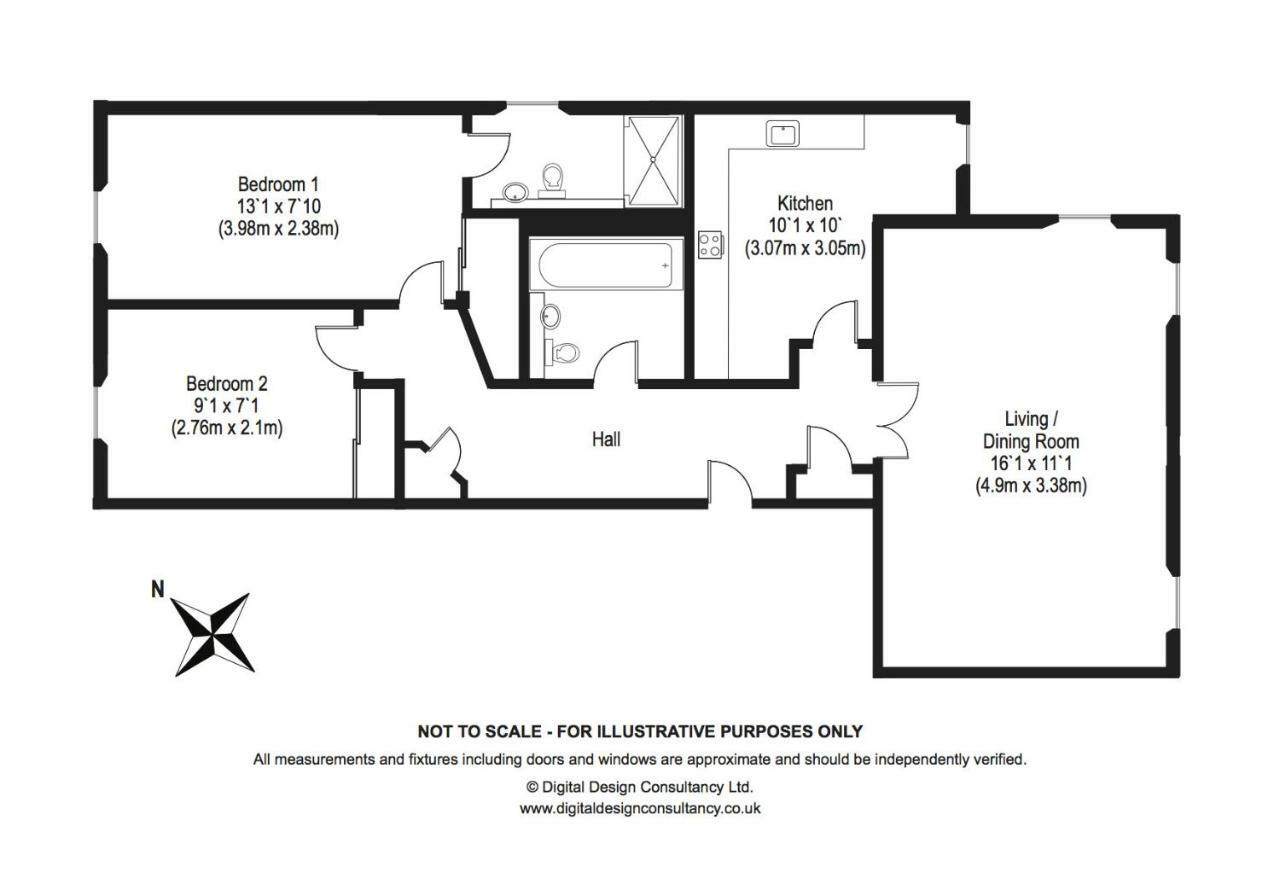 Apartment The Botanist Old Town 2 Bedroom Lift Parking *