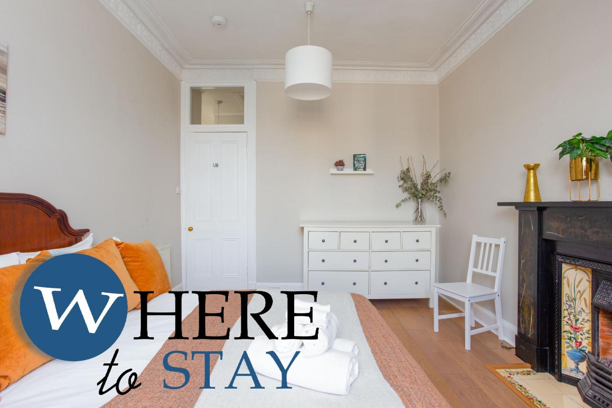 Bright 2 Bed By Rodney St Edinburgh