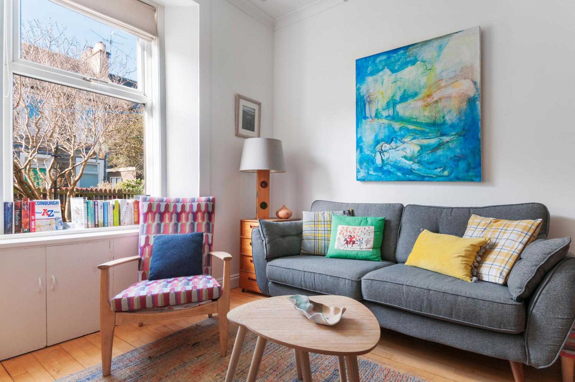 Vibrant Style Flat At Leith Links Park EDI