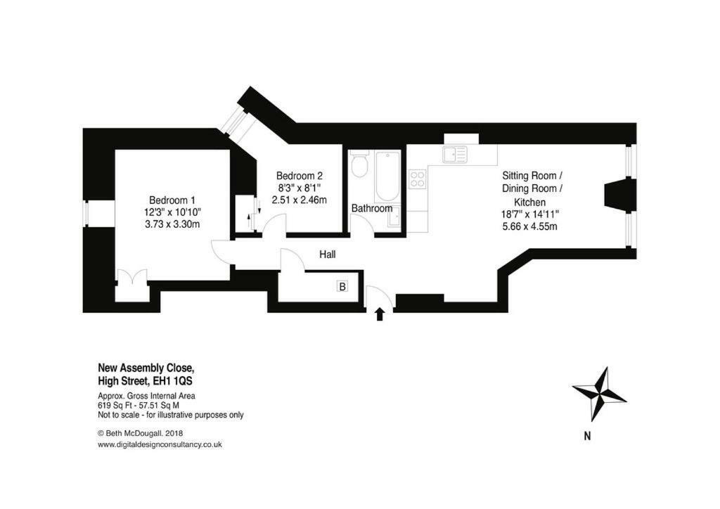 3 New Assembly Close - Royal Mile Apartment Edinburgh