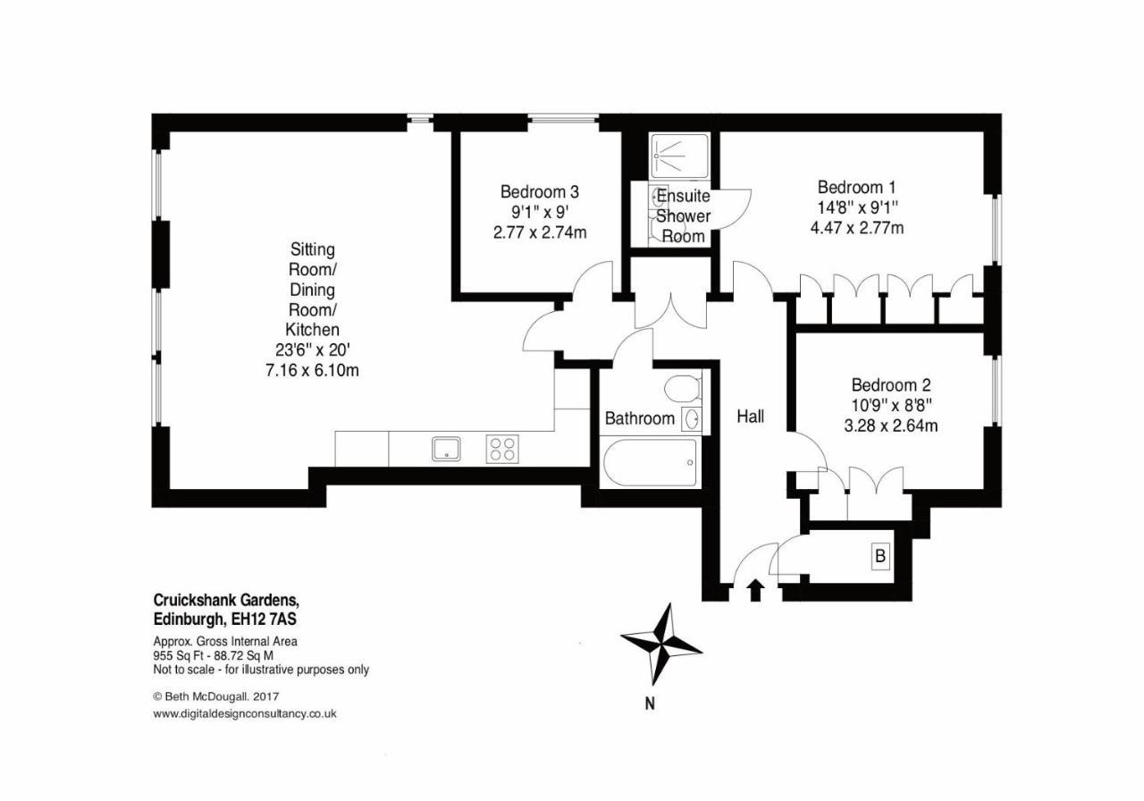 Apartment The Cruickshank Edinburgh