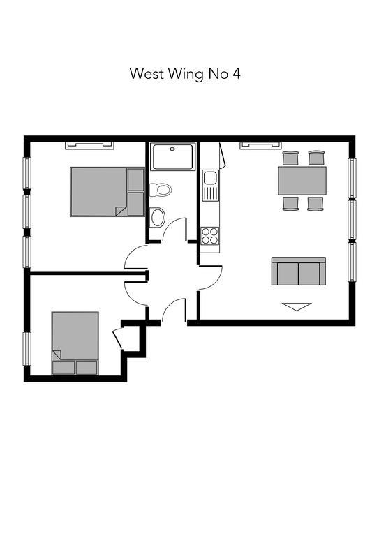 Linton Collection - The West Wing Apartment Edinburgh